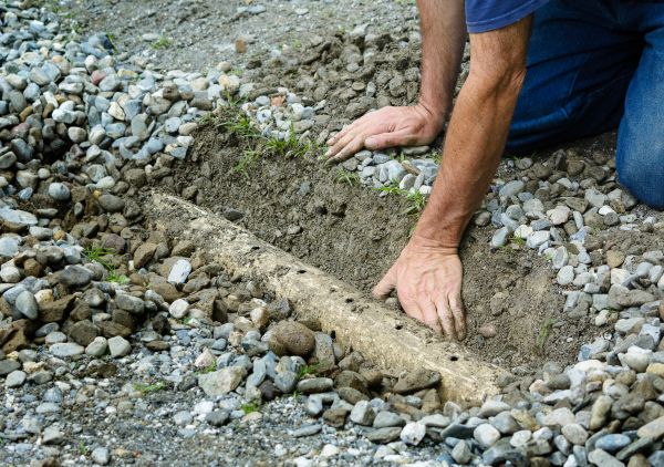 French Ditch Installation in Vancouver