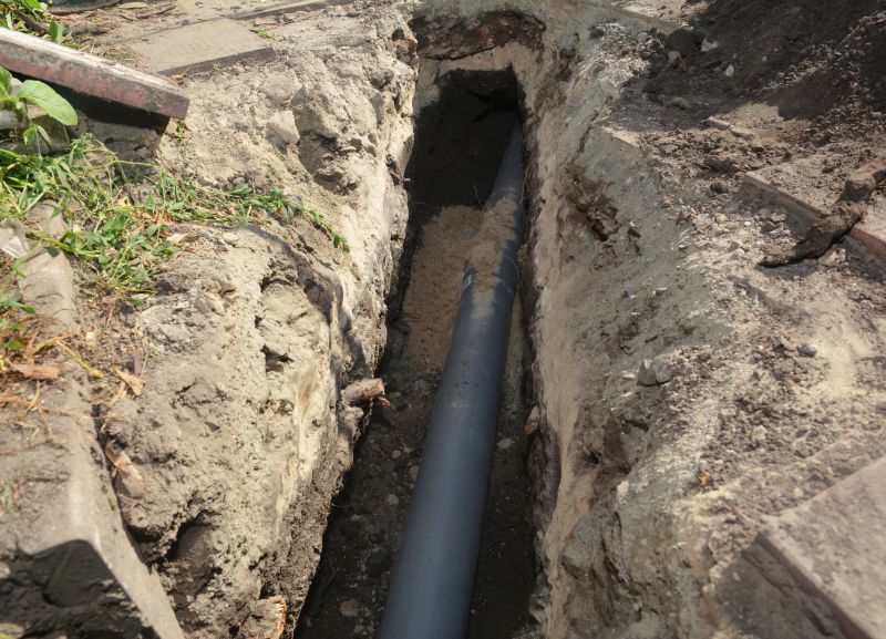 Completed Drainage Installations